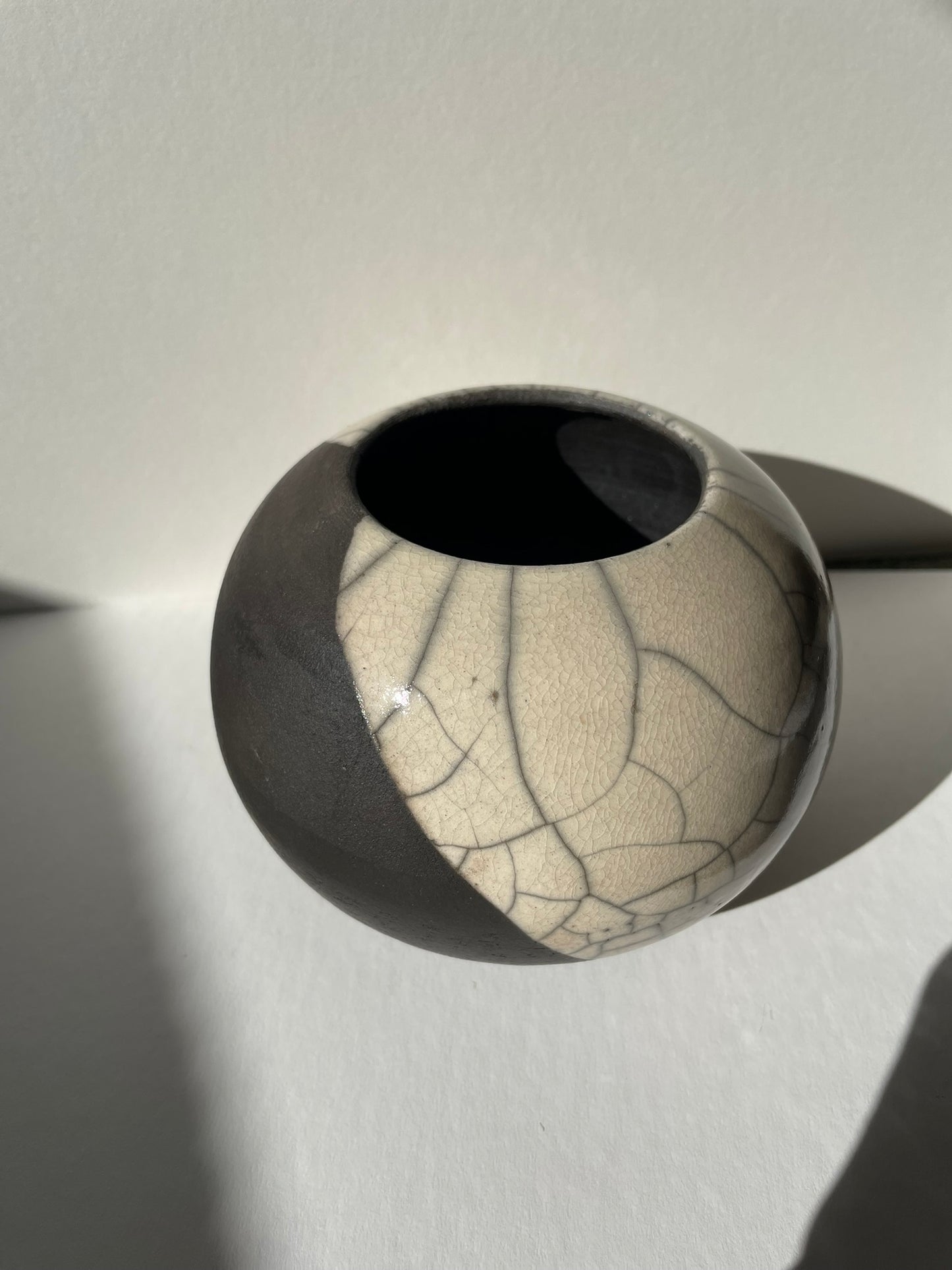 A-Raku Vase, circle
