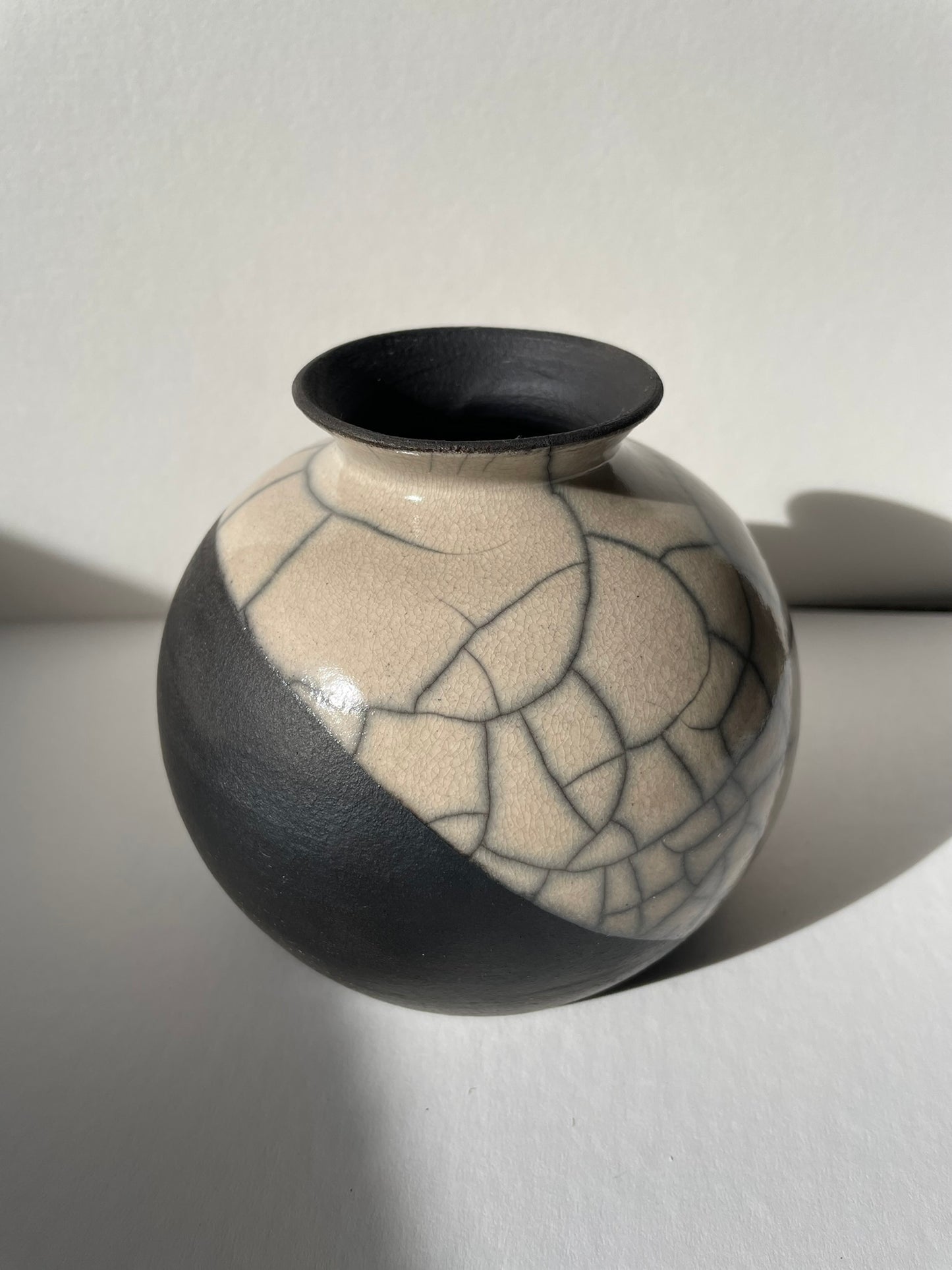 A-Raku Vase (available, click for details)