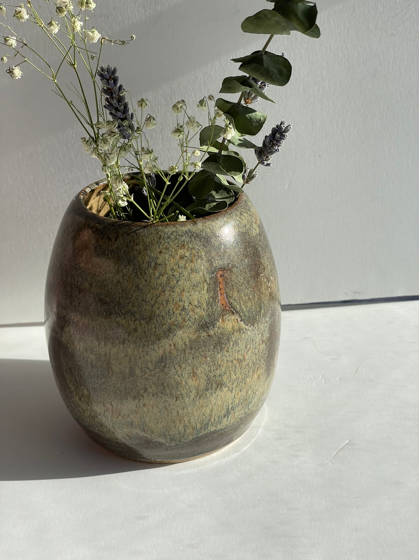 Oval Shape Vase